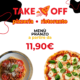 Take Off Aosta Pizzeria Ristorante Menu pranzo Aosta