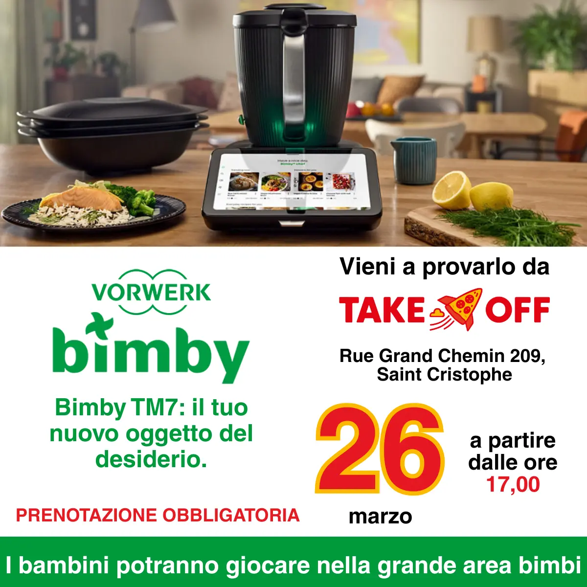 prova il bimby da take off aosta